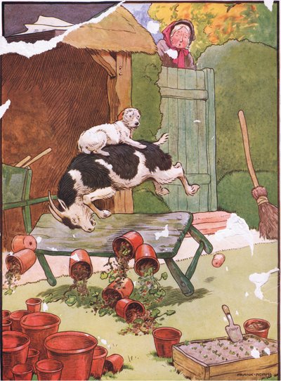 Ze ging naar de kleermaker om hem een jas te kopen: toen ze terugkwam, reed hij op een geit door Frank Adams